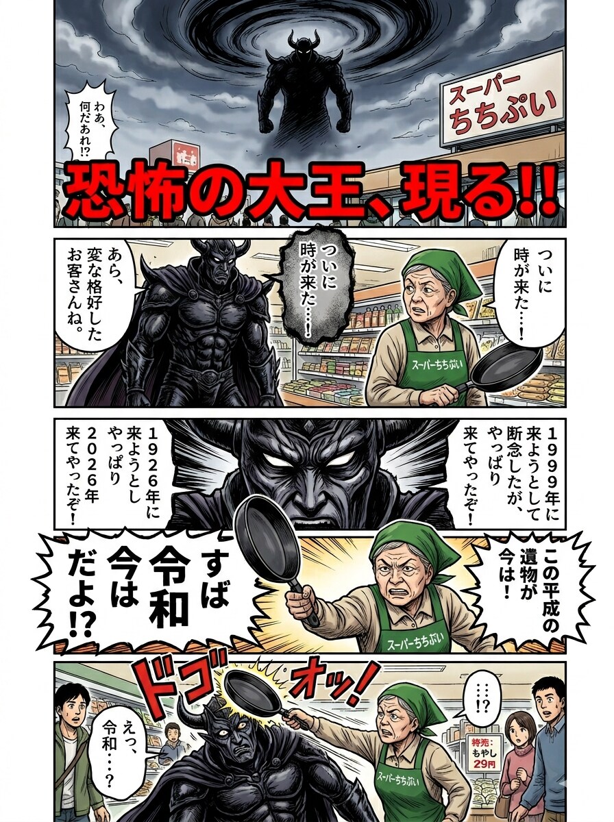 恐怖の大王の対処法
