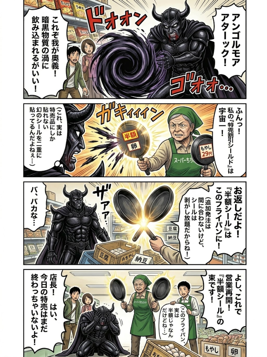 恐怖の大王の対処法