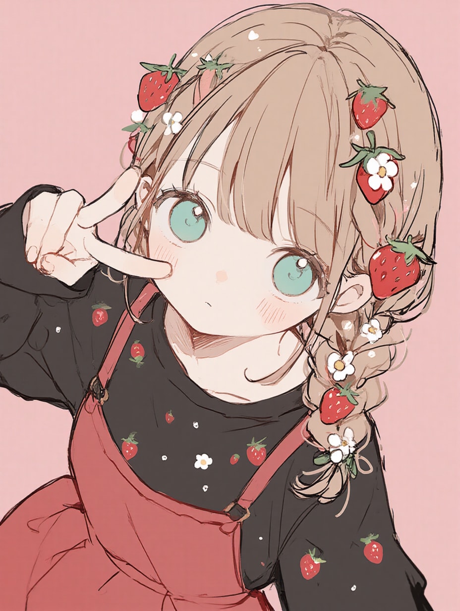 いちごちゃん | の人気AIイラスト・グラビア