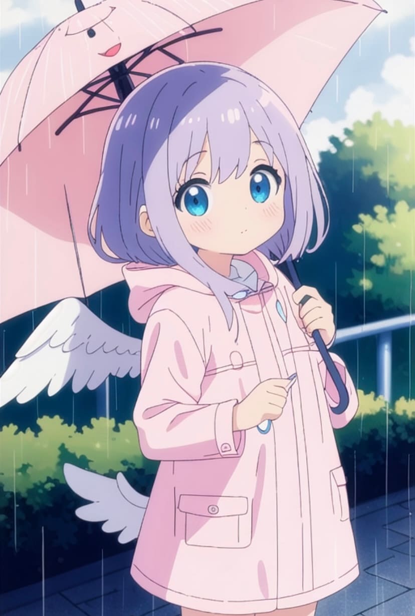 傘をさす天使🪽