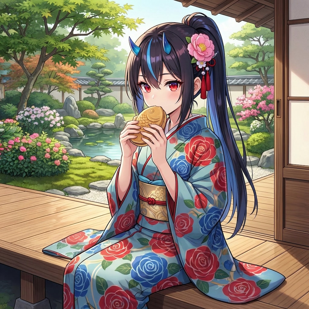 鯛焼き派の鬼ちゃん