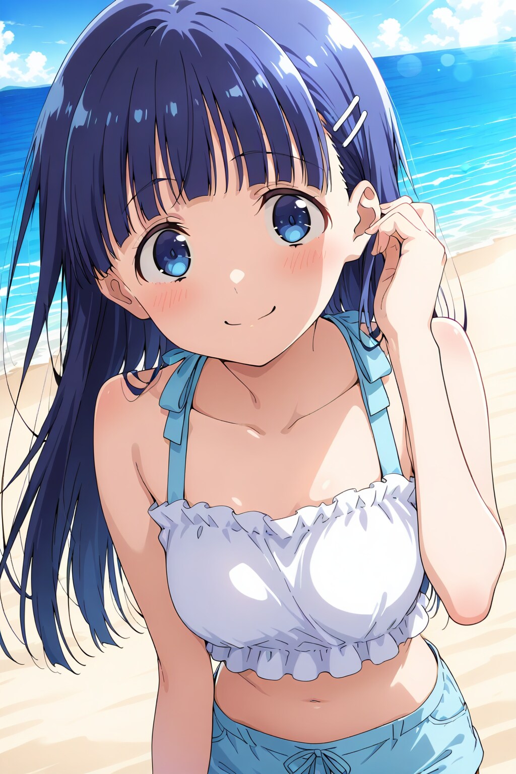 チサちゃんの可愛いへそ出しコーデ | の人気AIイラスト・グラビア