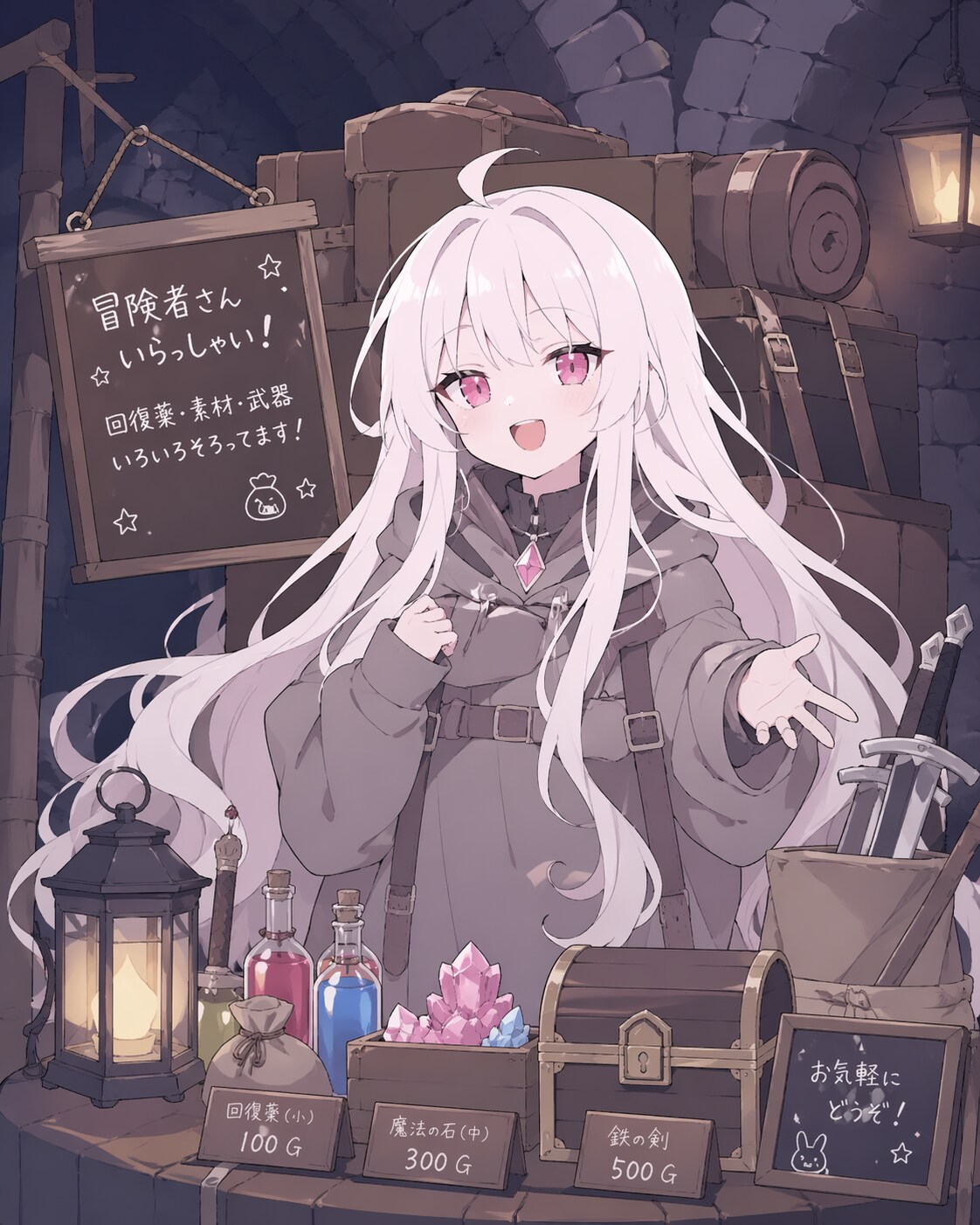 可愛い冒険者ちゃん