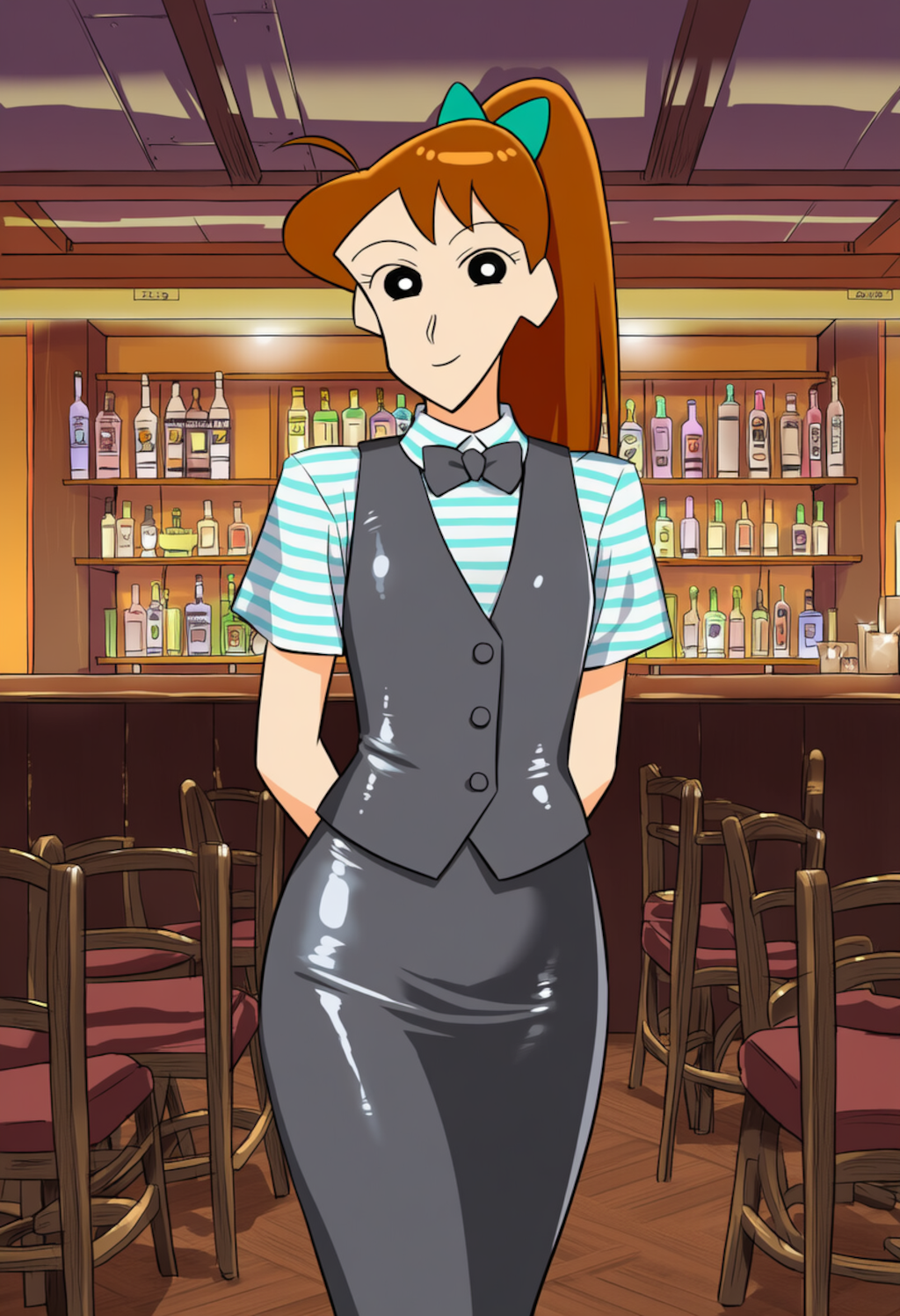 よしなが先生　バーウェイトレスコスチューム