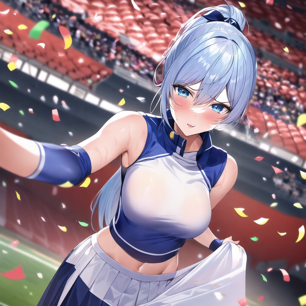 恥ずかしいチアガール