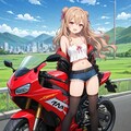 おバイクでツーリング中のさとみん #2 6枚目