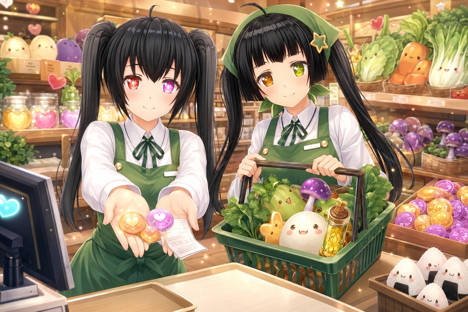 かわいい店員と魔法の買い物