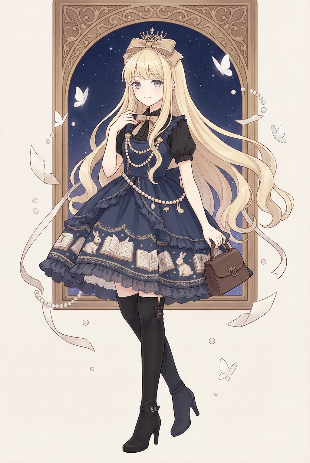 星降る書庫の焔色