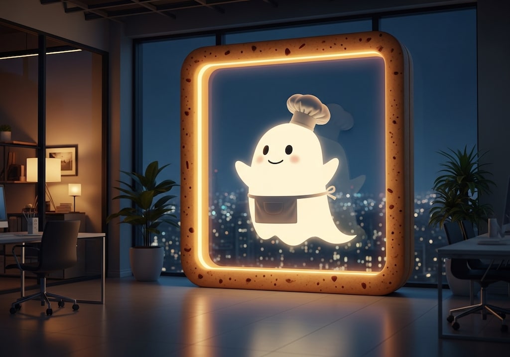 お化けパティシエの特注クッキー