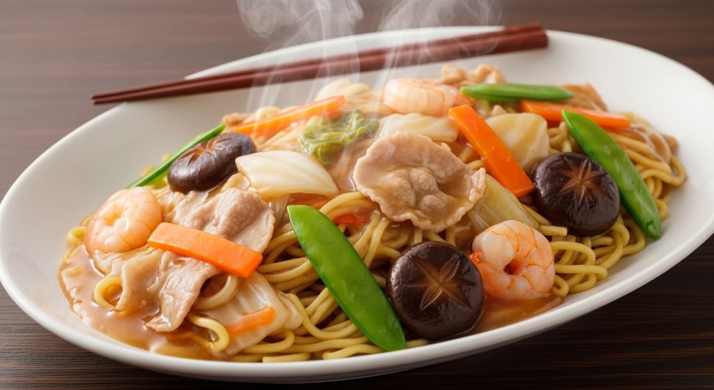 あんかけ焼きそば