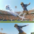 ワールドカップ乱入!!JK探偵ししょちゃん 5枚目