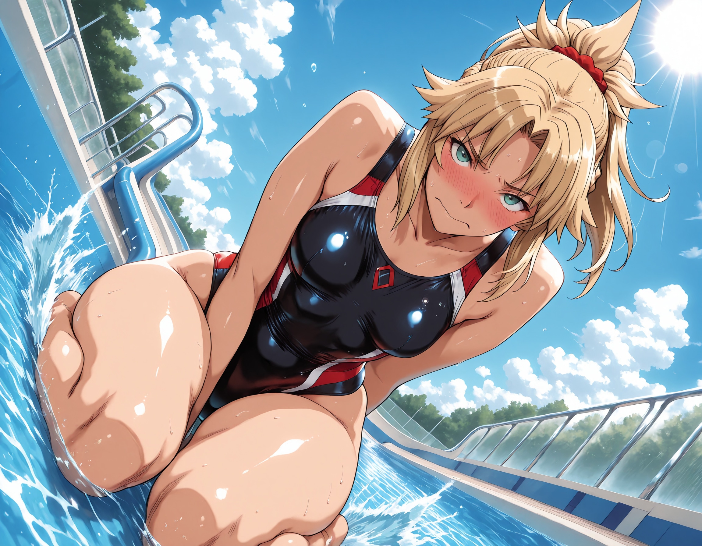 暑いね…(つ''ω`C)だれだよ、夏を刺激した人