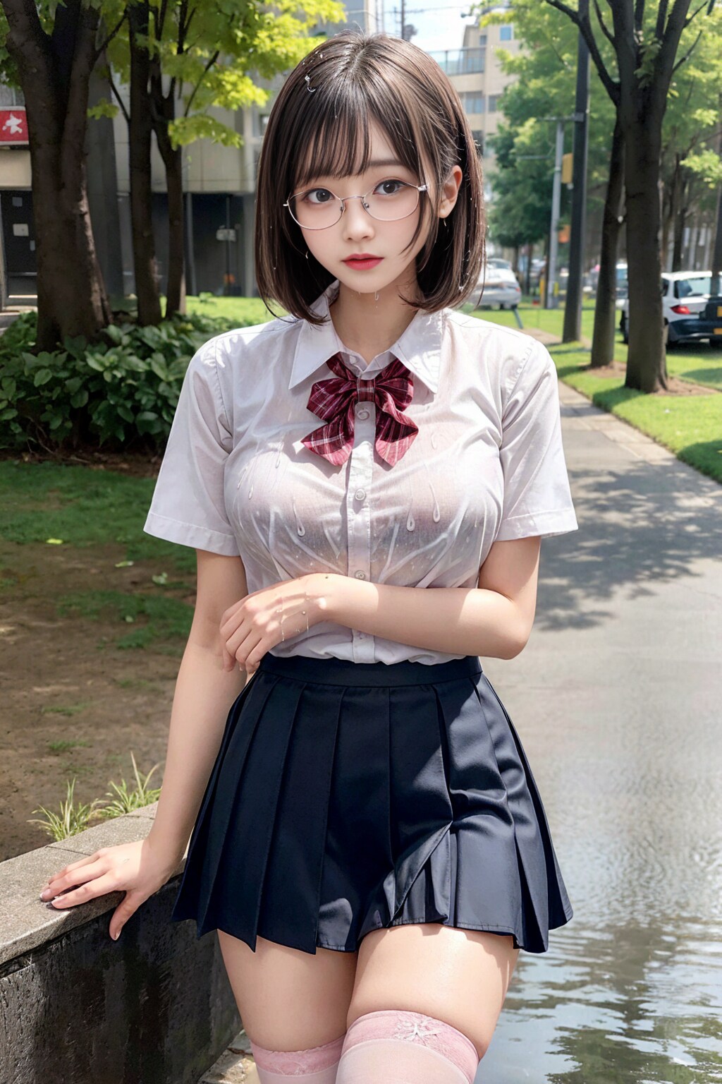 濡れ透けな女の子#4