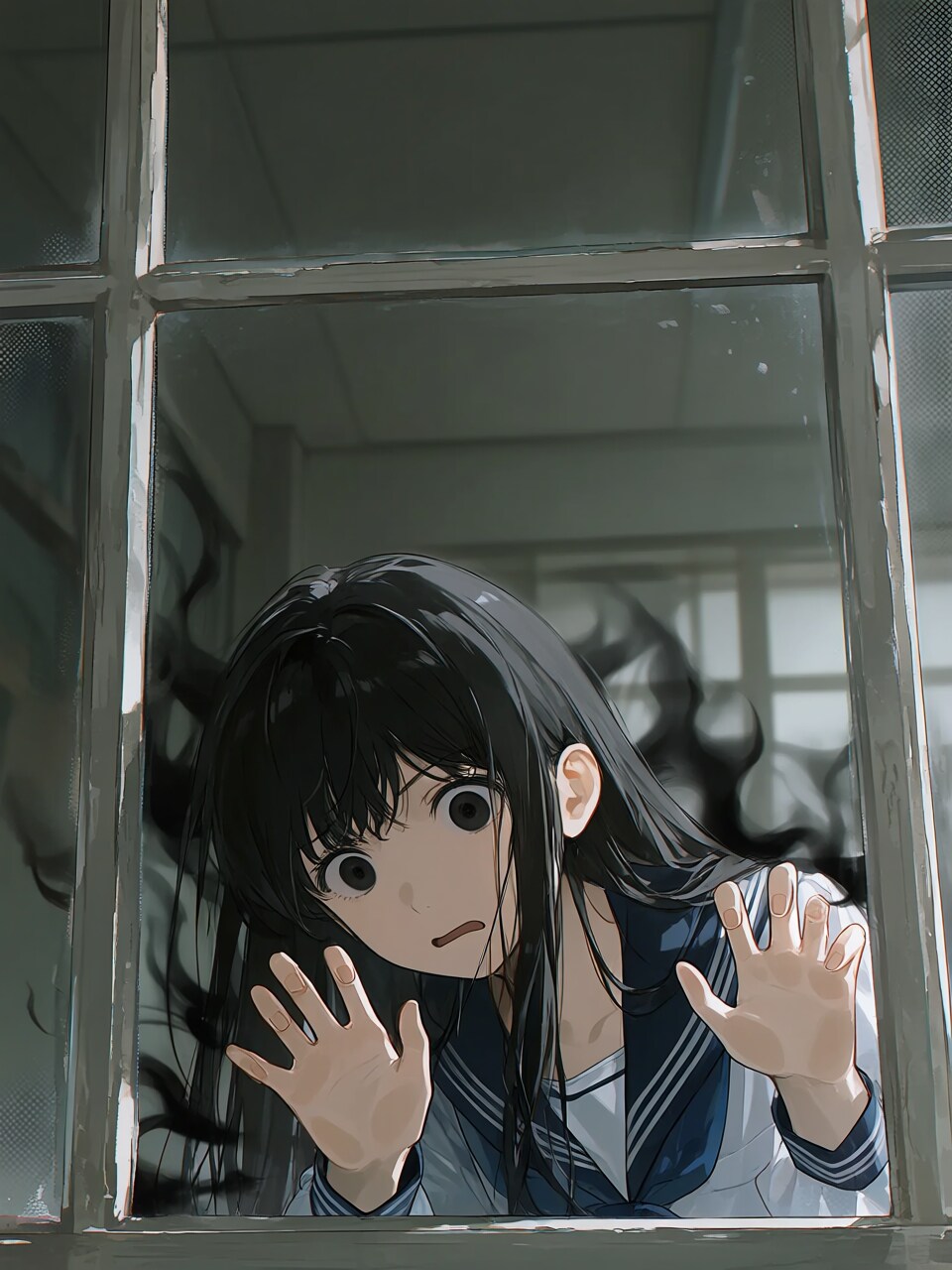 見てはいけないものを見てしまった少女 | の人気AIイラスト・グラビア
