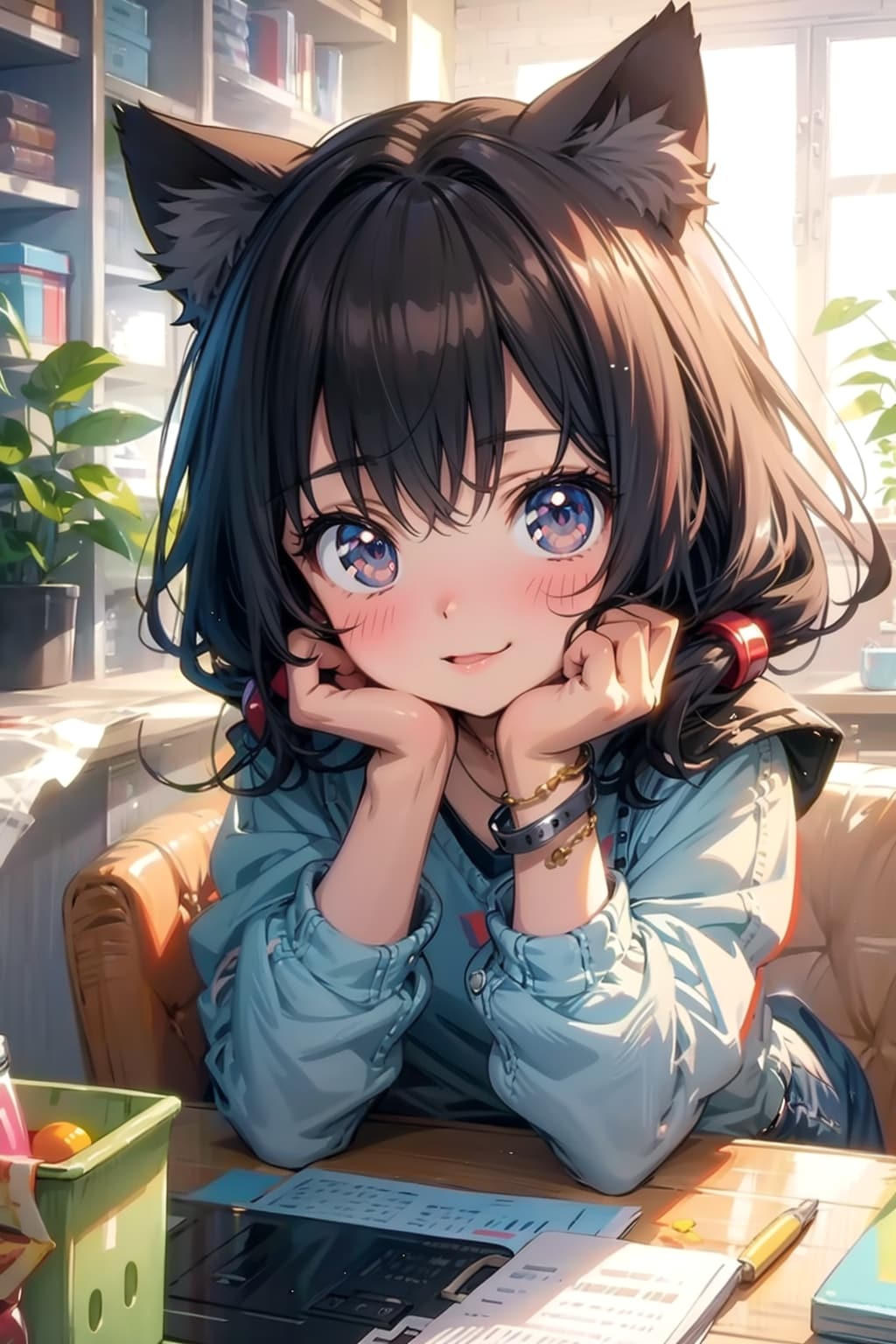 キミの真剣な表情が好きだな。