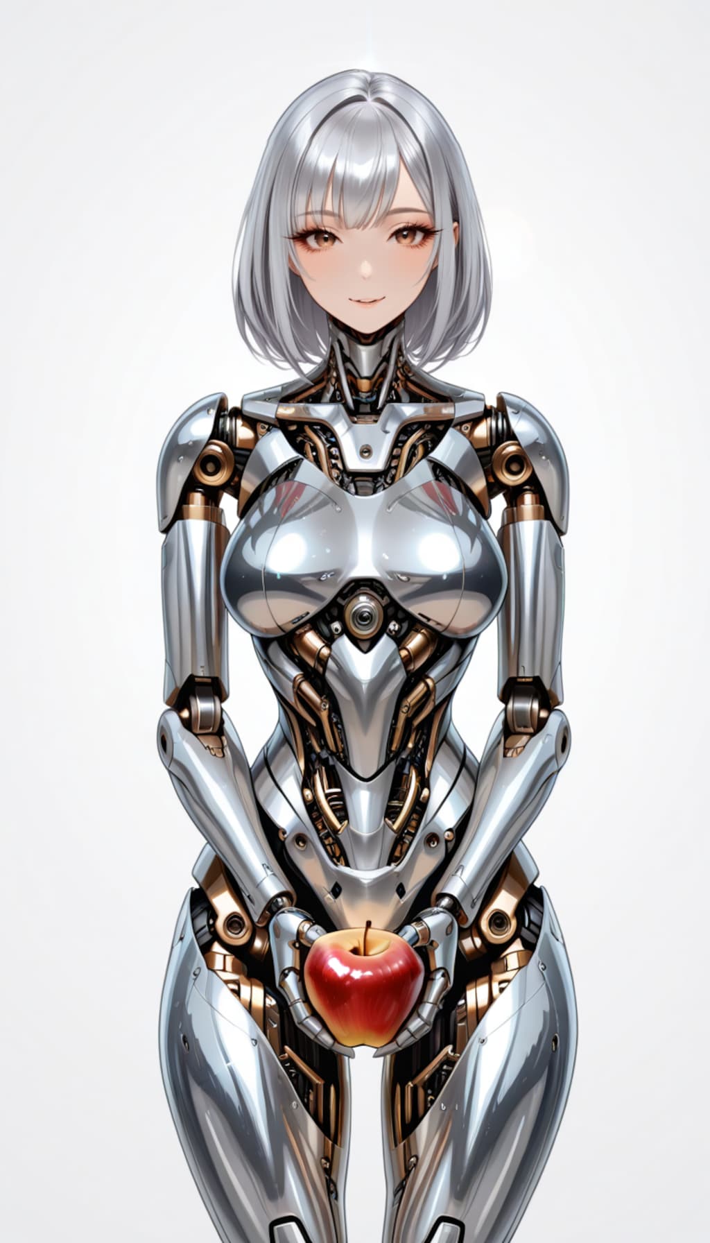 いいリンゴの日のメカ子