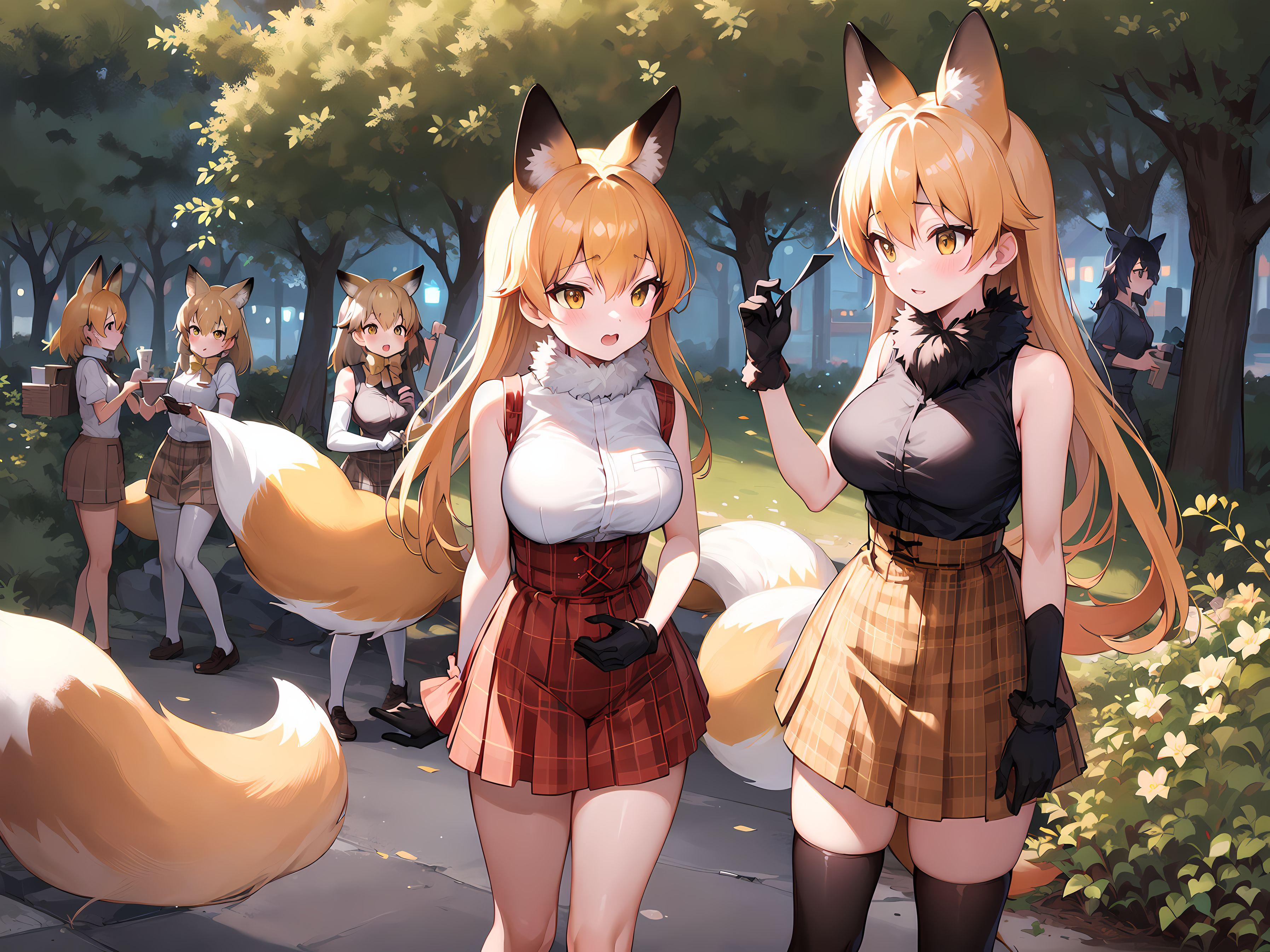森に住まう狐