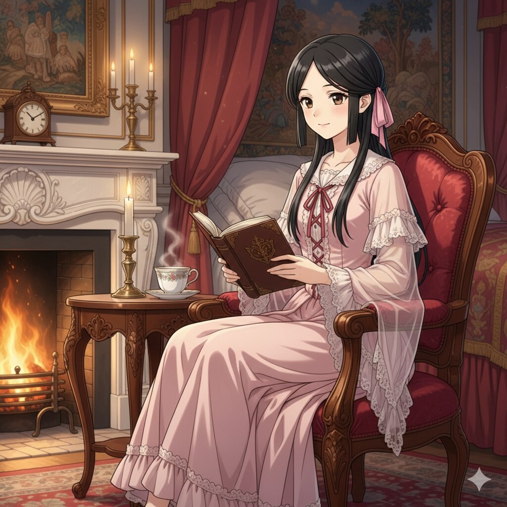 貴族令嬢（読書） | の人気AIイラスト・グラビア