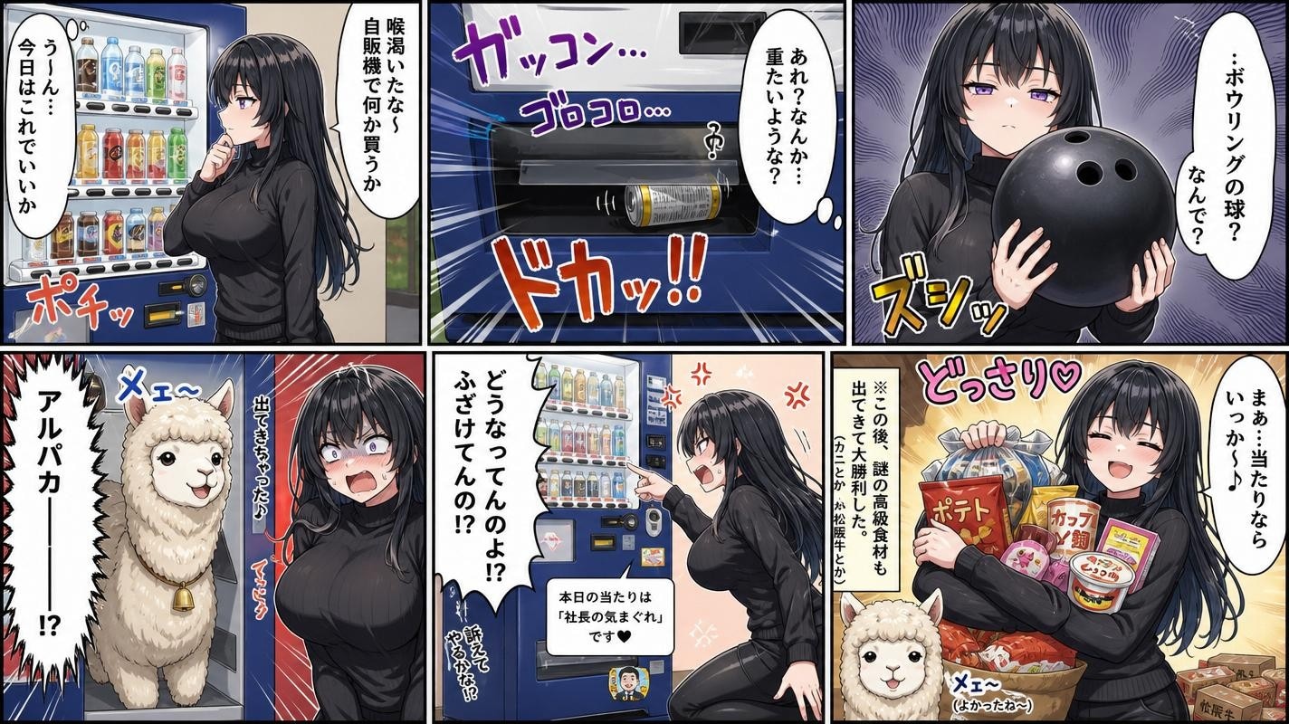 この自動販売機は！？