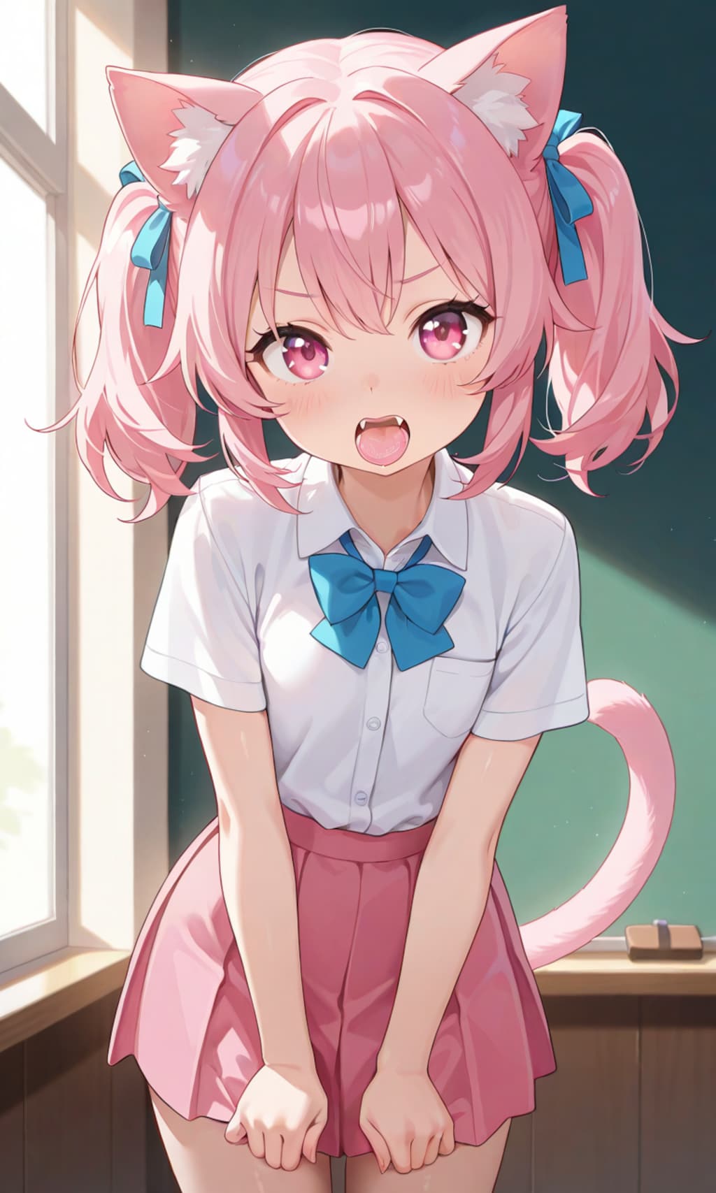 ねこちゃんと一緒にパシャリ📱
