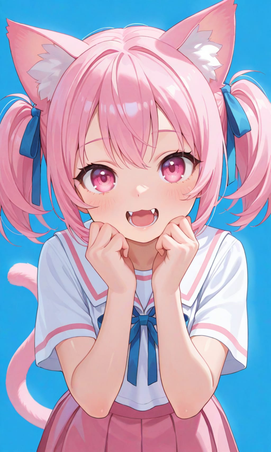 ねこちゃんと一緒にパシャリ📱