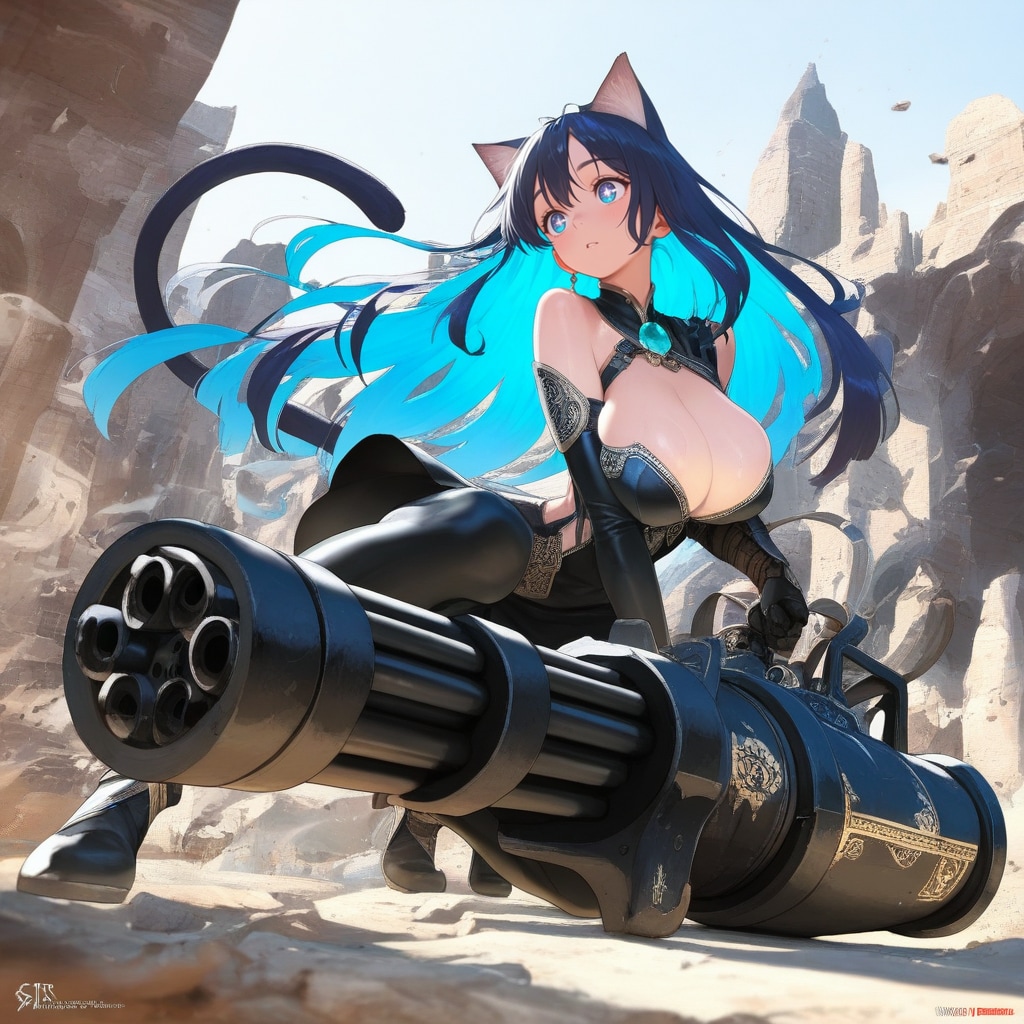 デカい武器持った女の子って良いよね