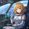 ちちぷいちゃん、宇宙の旅 2枚目