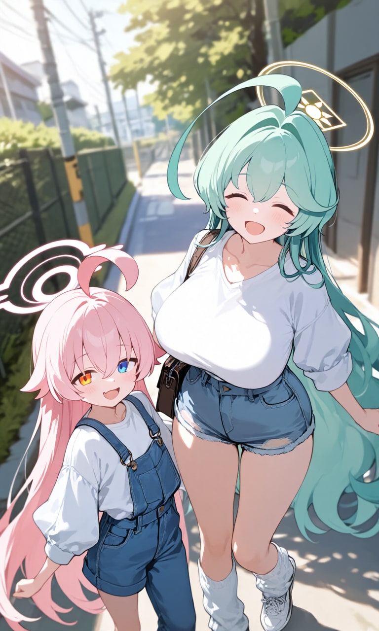 ホシノとユメ　夏私服7