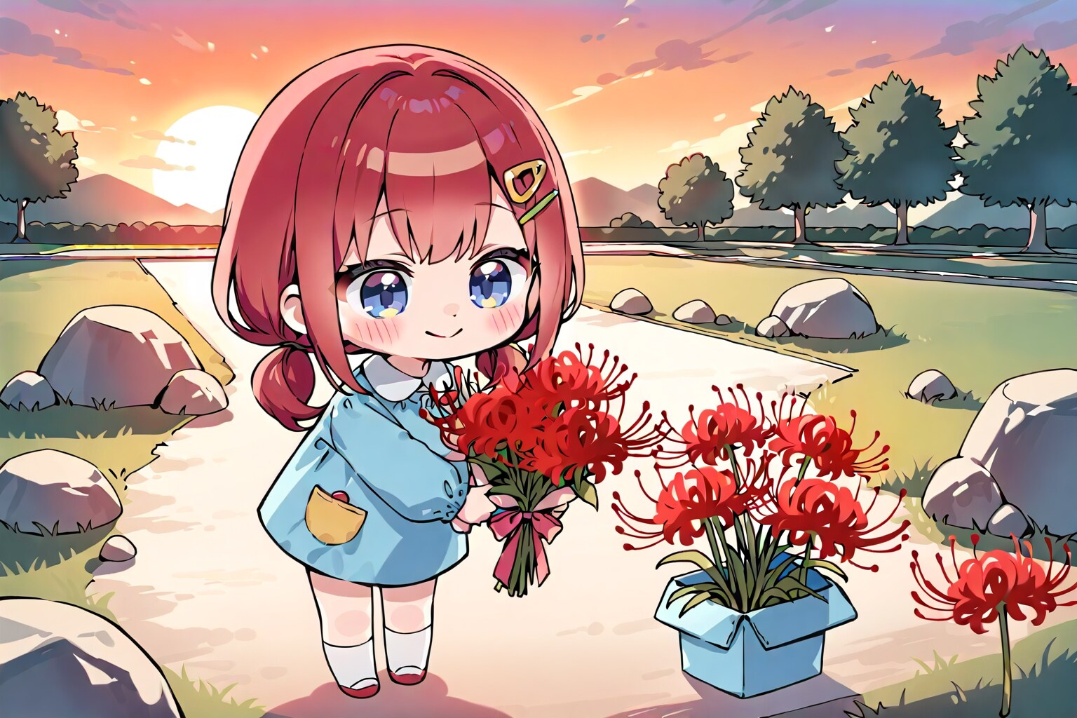 小鈴ちゃんからママへのプレゼント | の人気AIイラスト・グラビア