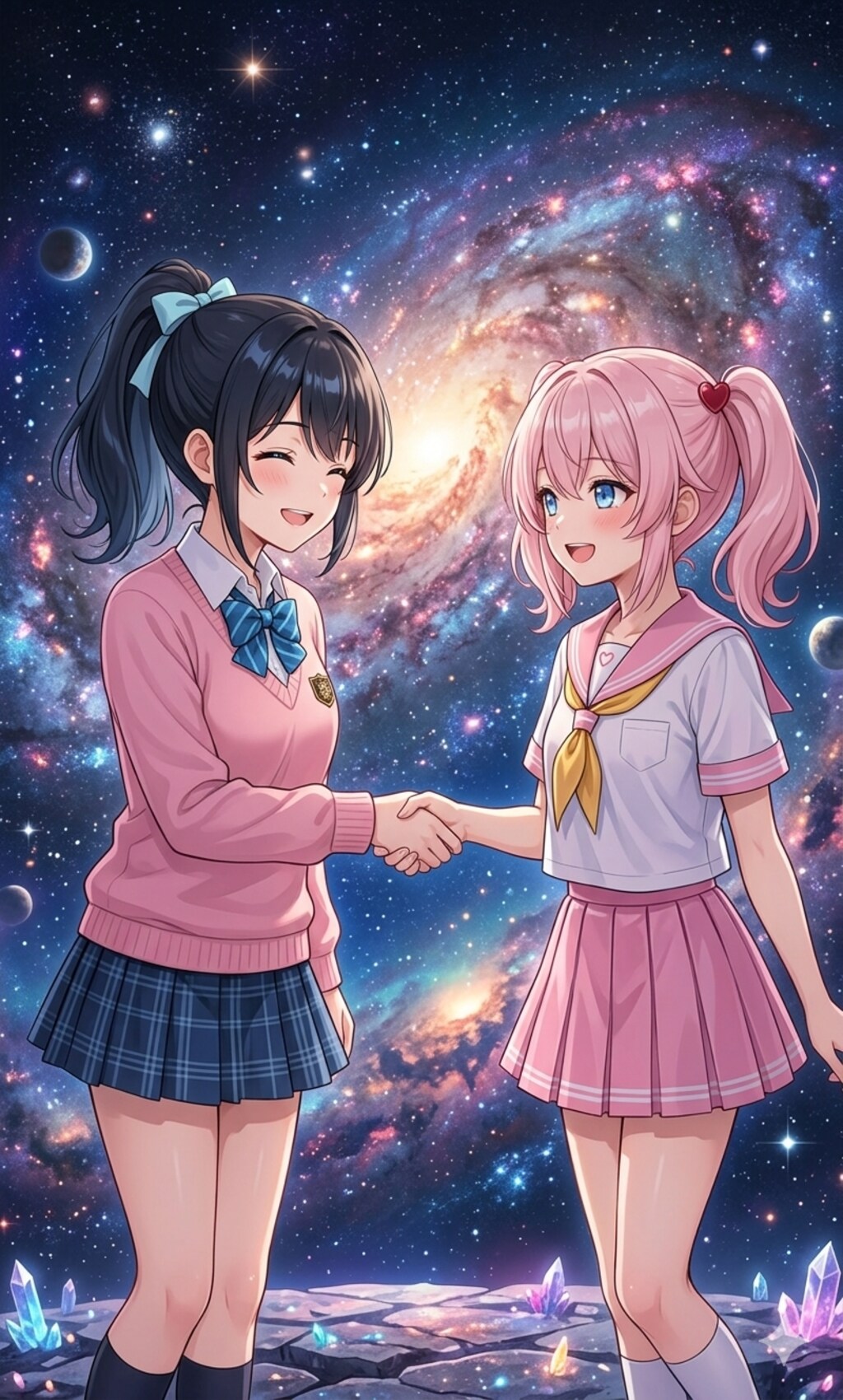 【コラボ】ぷい丸家の花音ちゃん✕うちの子チハルちゃん