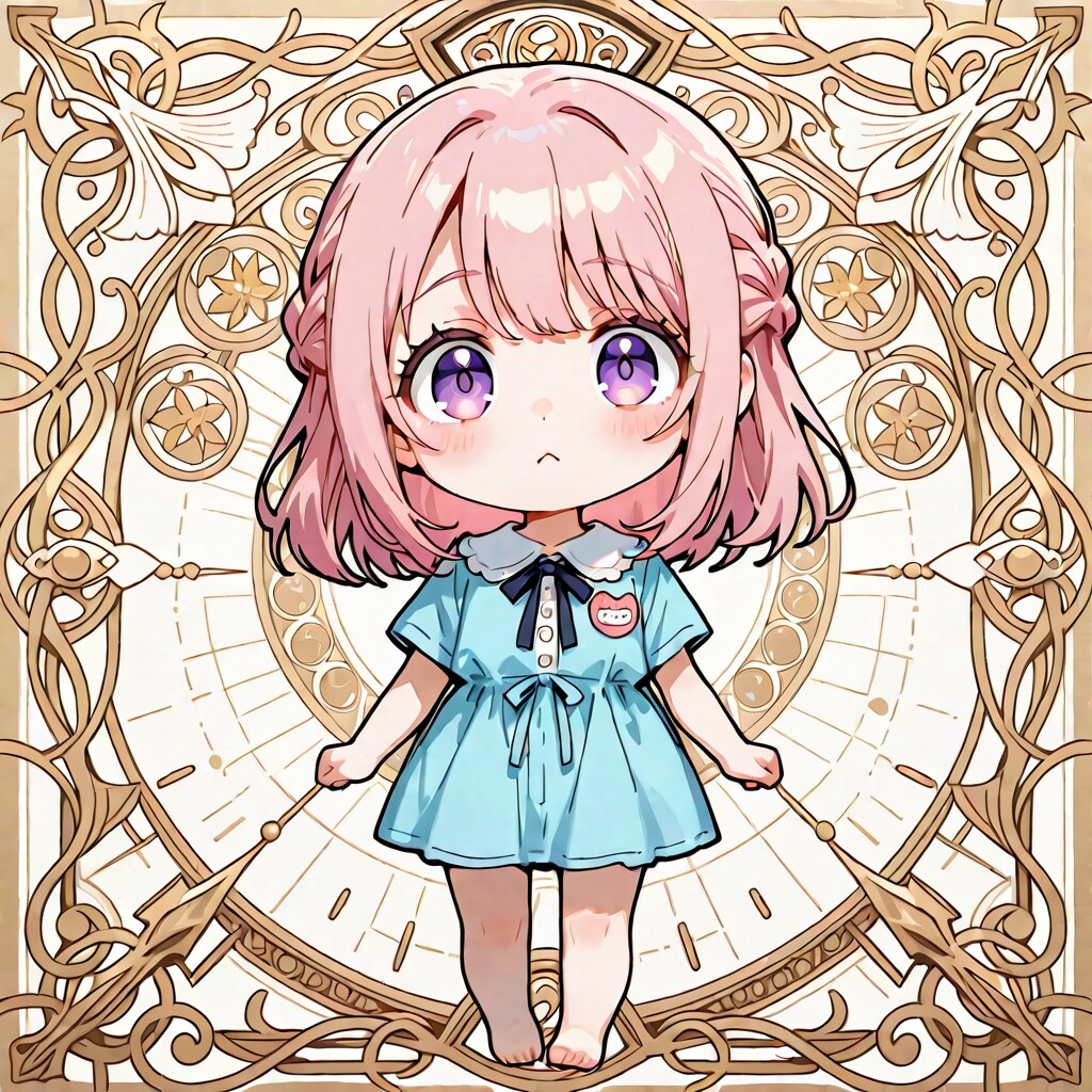 時を刻む少女