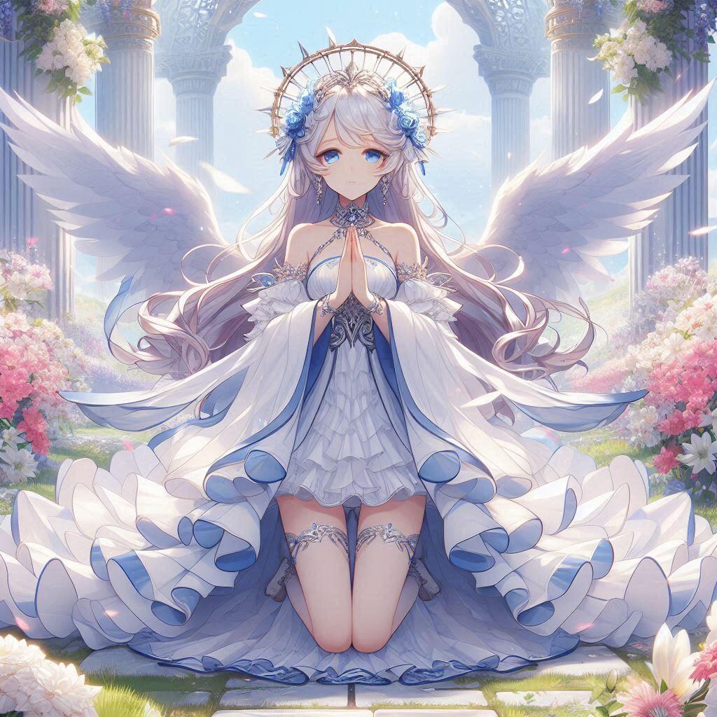 天界の門と女神様