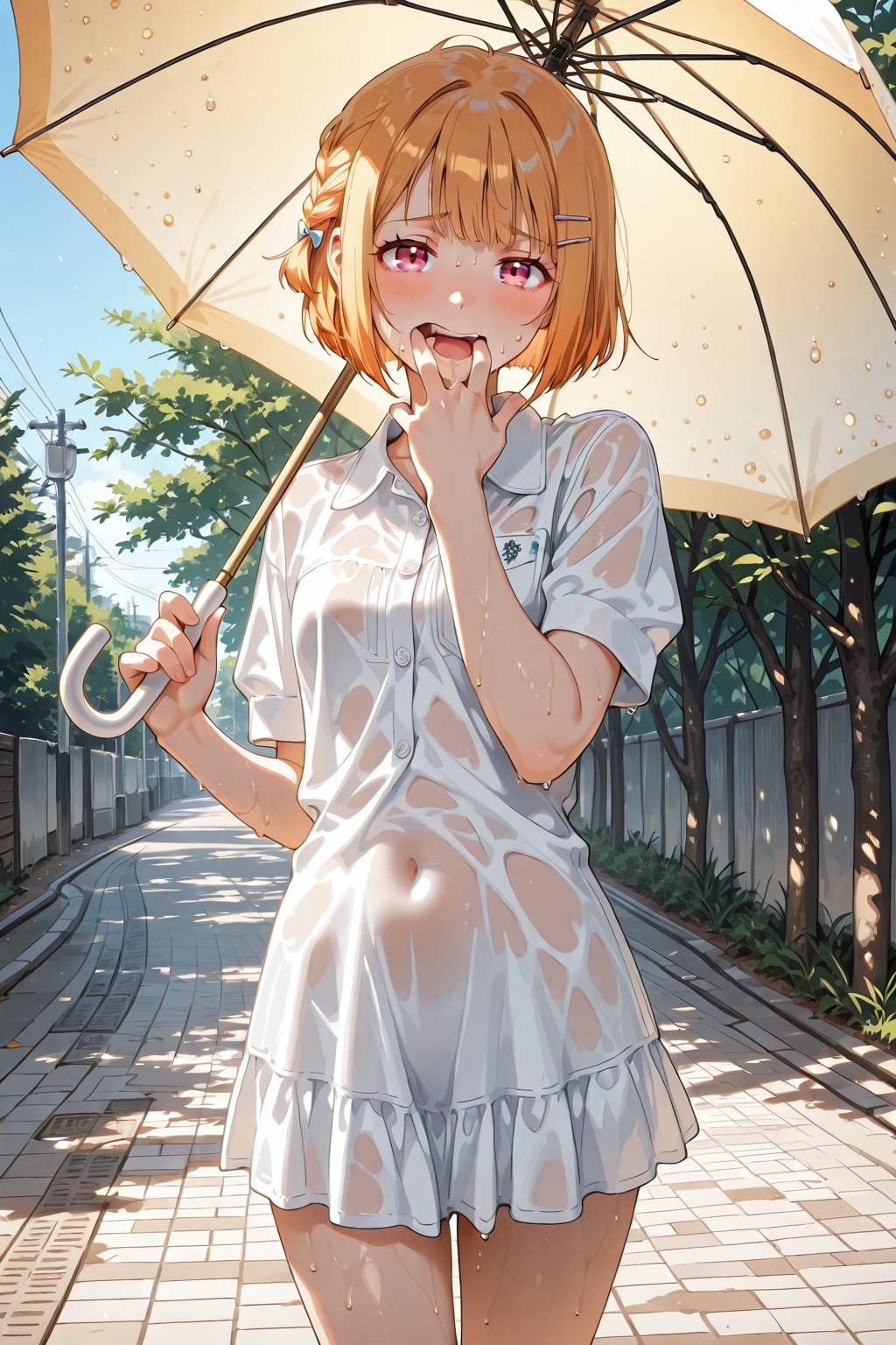 暑いよ～💦