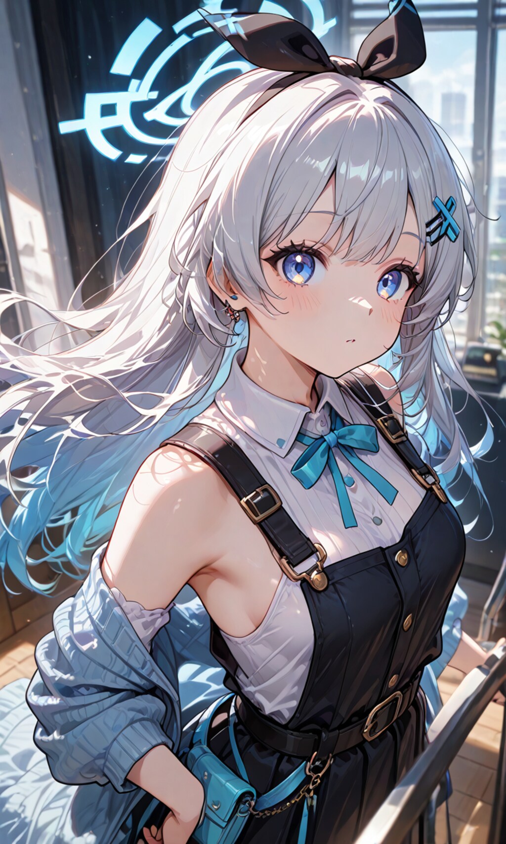 銀髪の少女