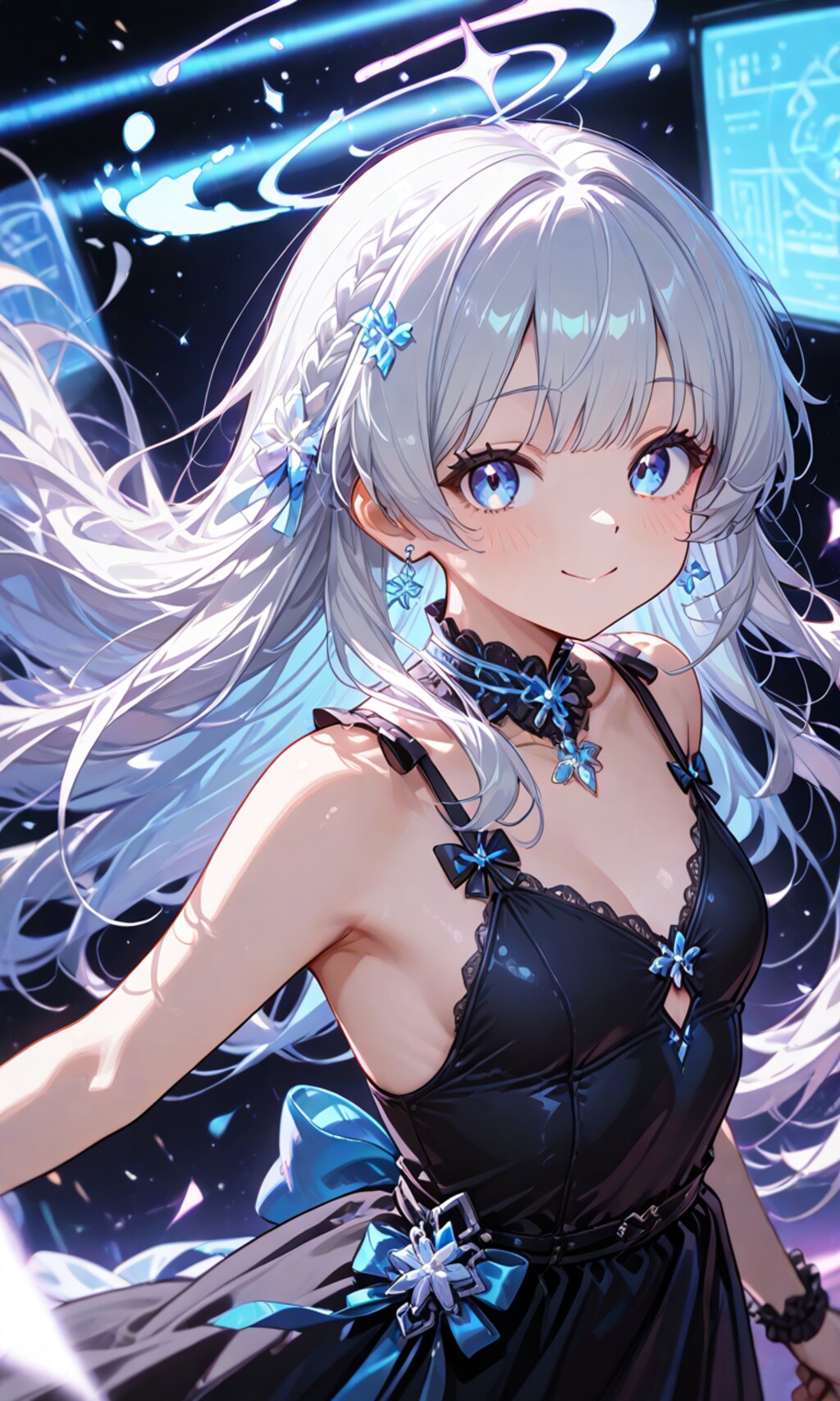 銀髪の少女