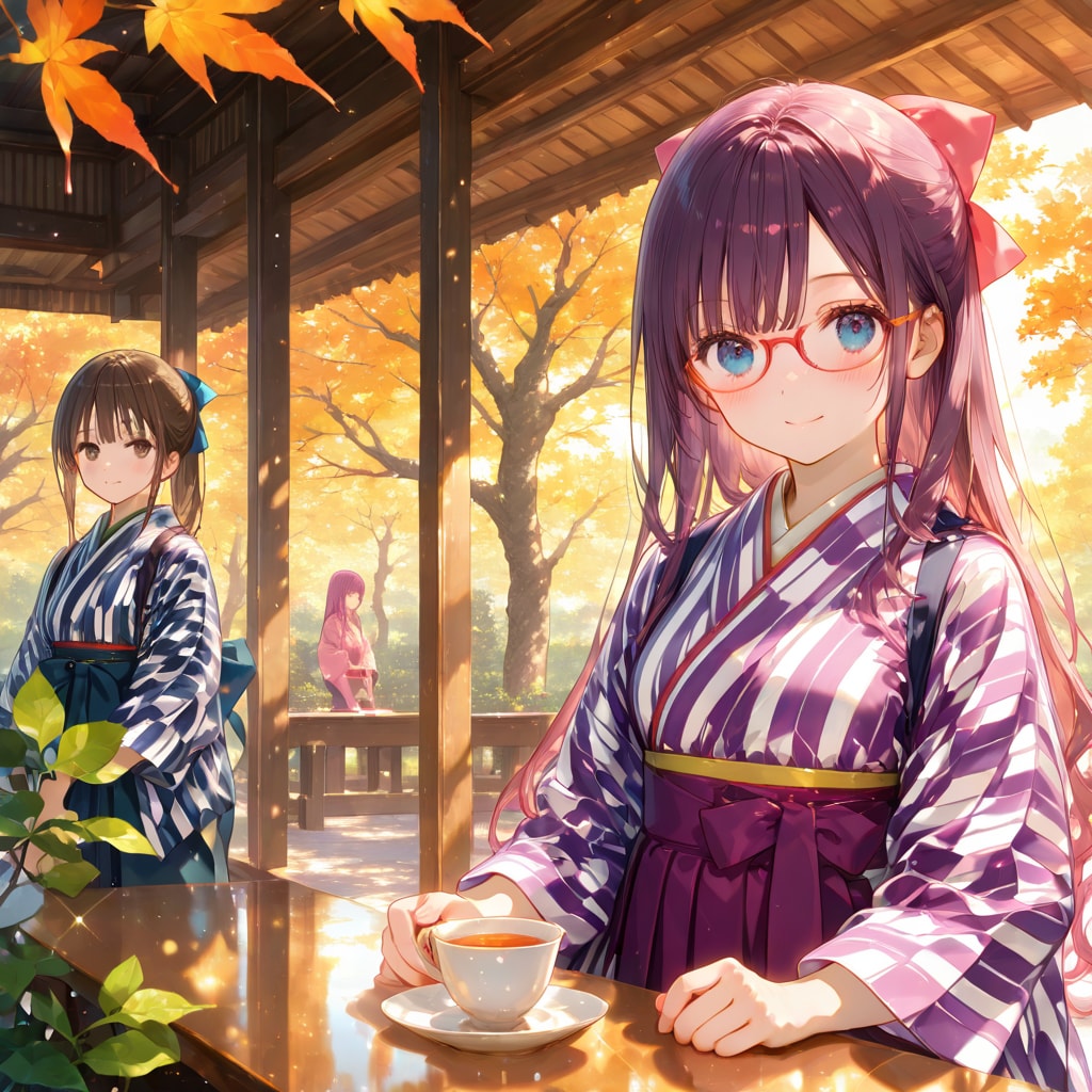 大正ロマン　ハイカラさんメガネっ娘バージョン