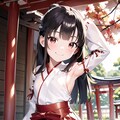 メスガキ腋巫女 2枚目