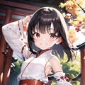 メスガキ腋巫女 10枚目