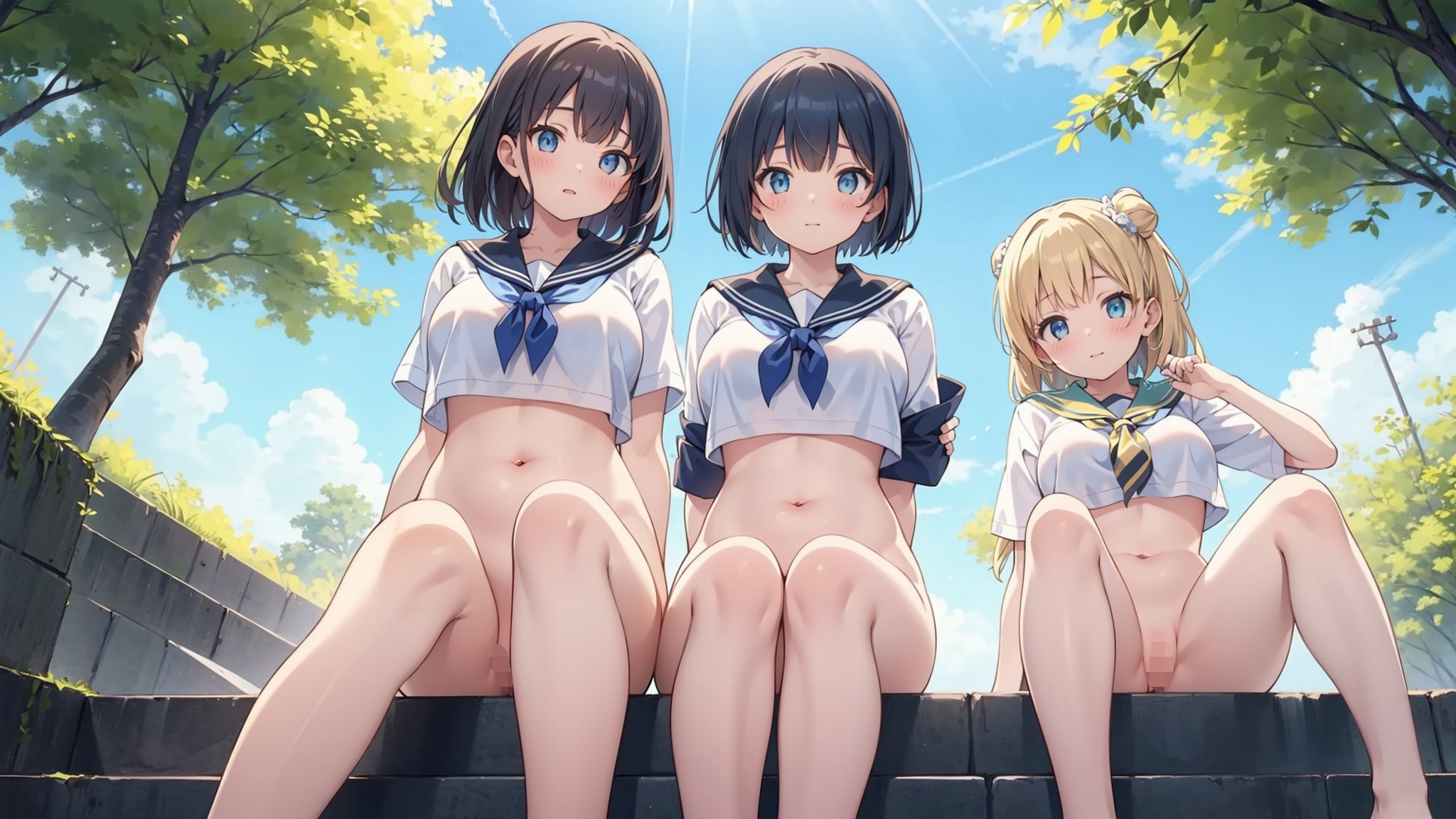 半裸登校
