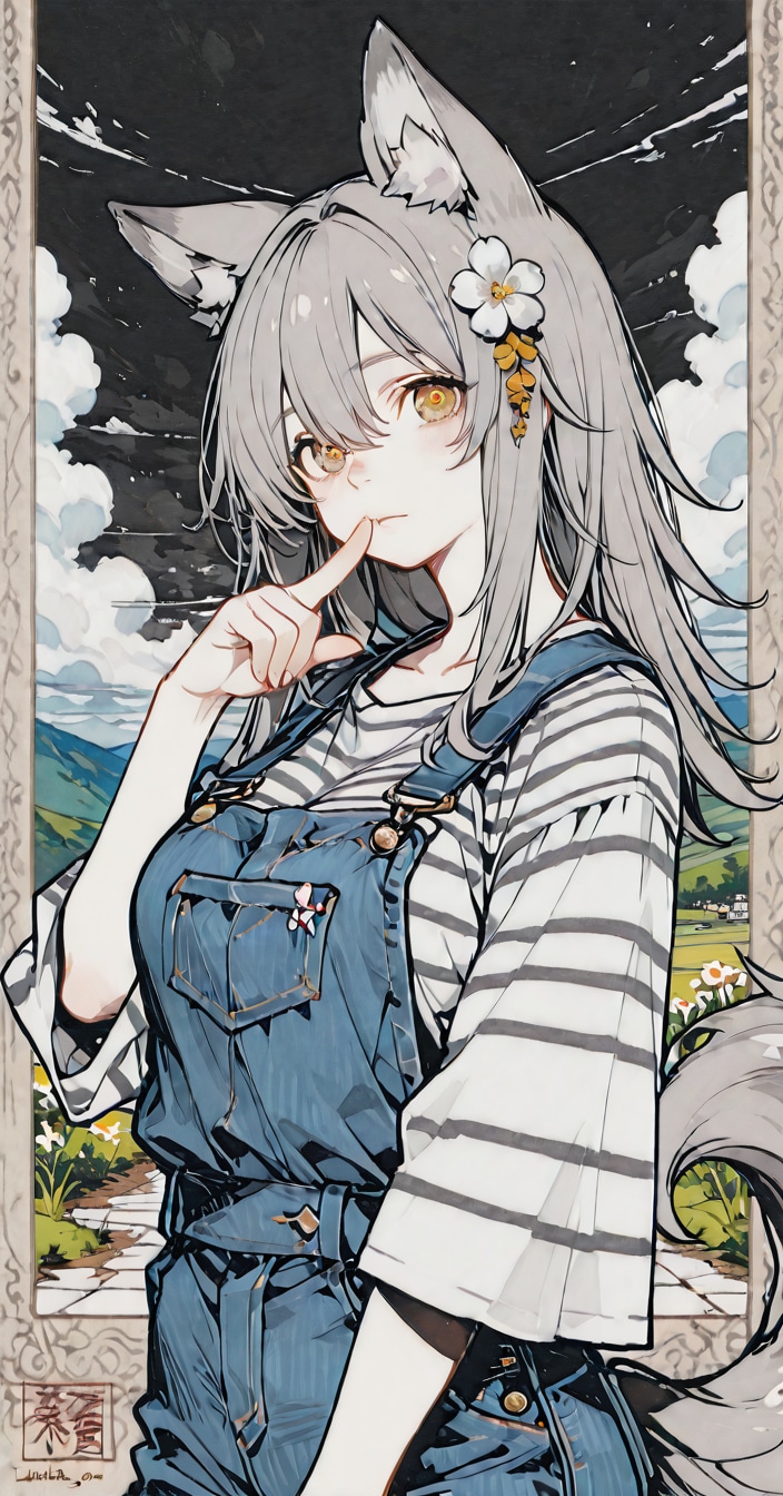 けもみみ娘 | の人気AIイラスト・グラビア