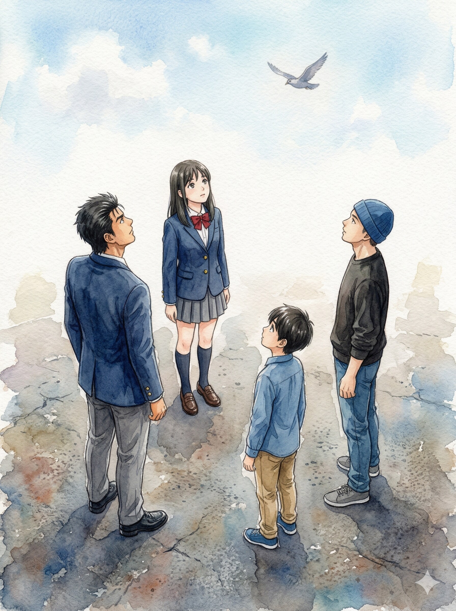 4人組 117 | の人気AIイラスト・グラビア