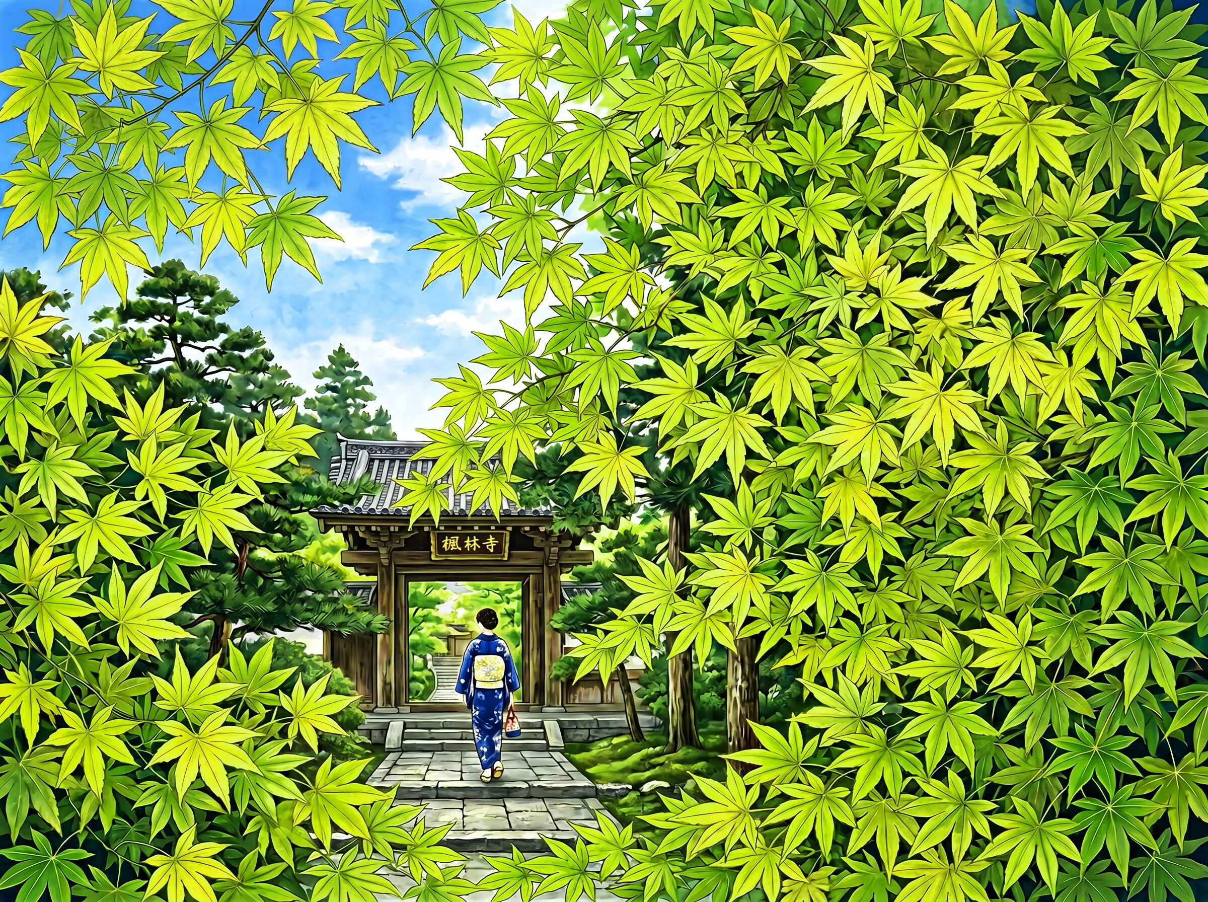 若楓 | の人気AIイラスト・グラビア