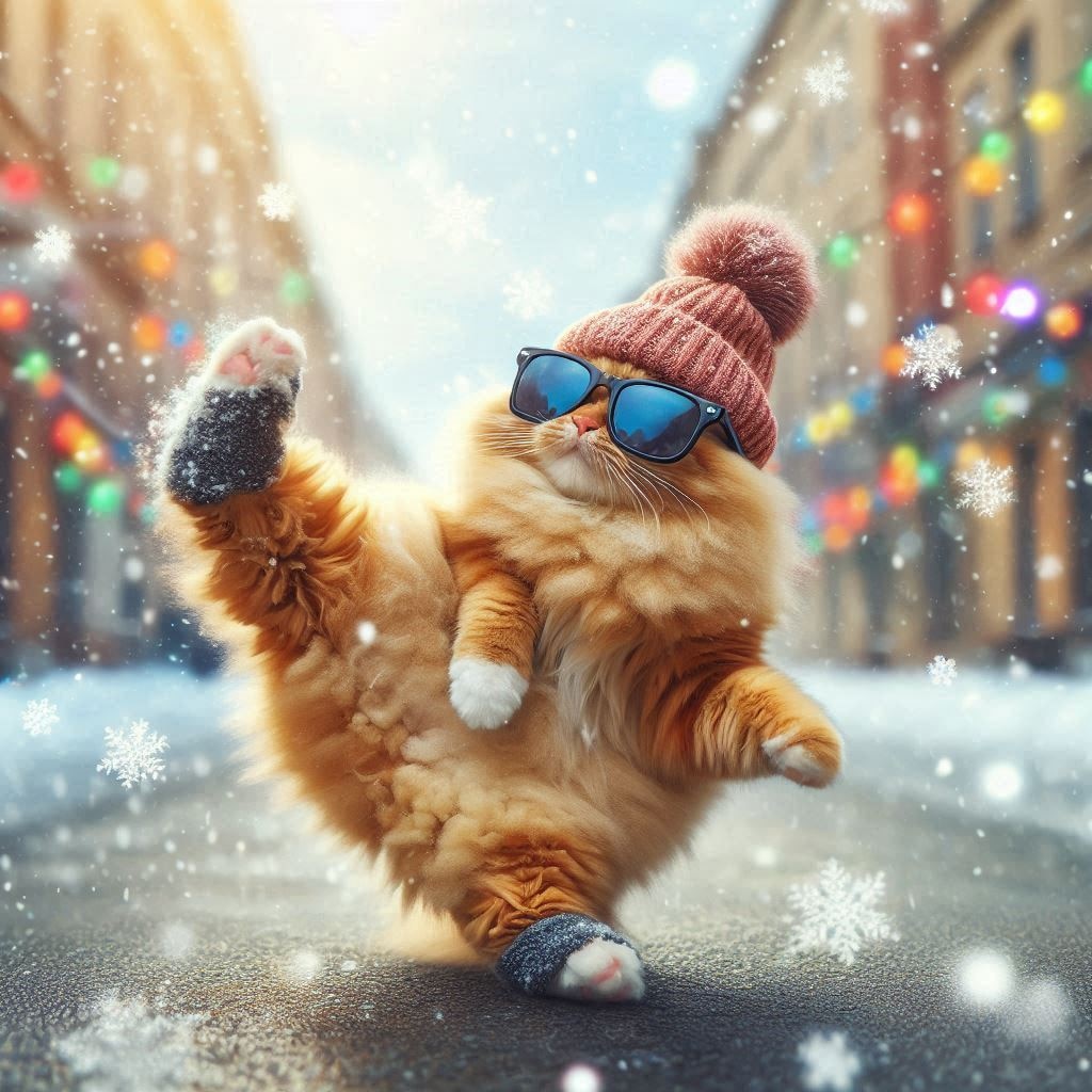 ブレイクダンス猫だいすき