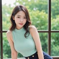 Sleeve blouse lady ? 4枚目