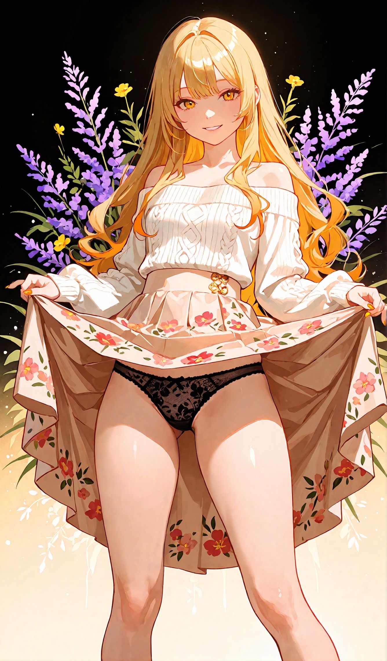 艶裙花脚　壱