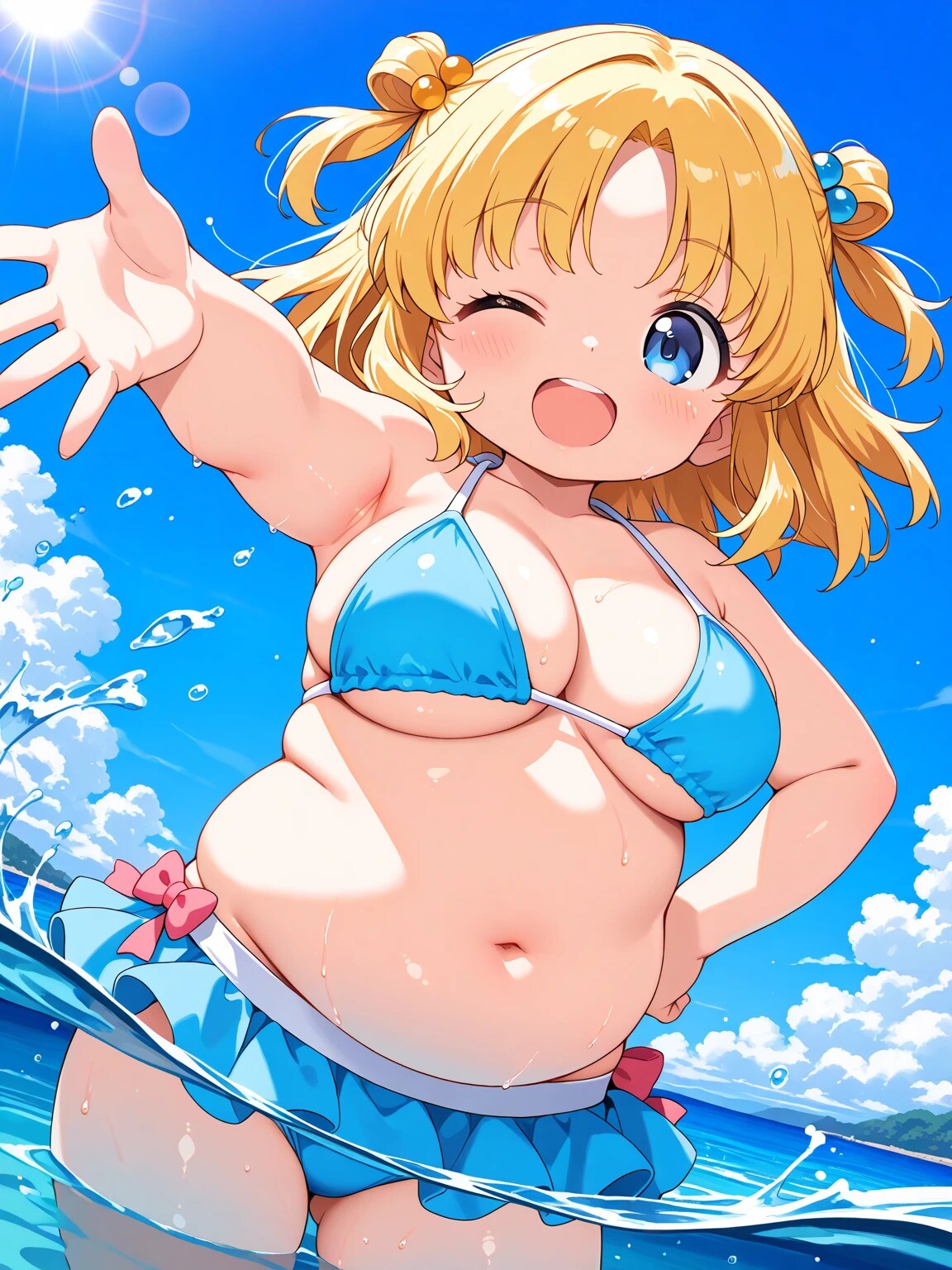 南国リゾート2日目まりあちゃん