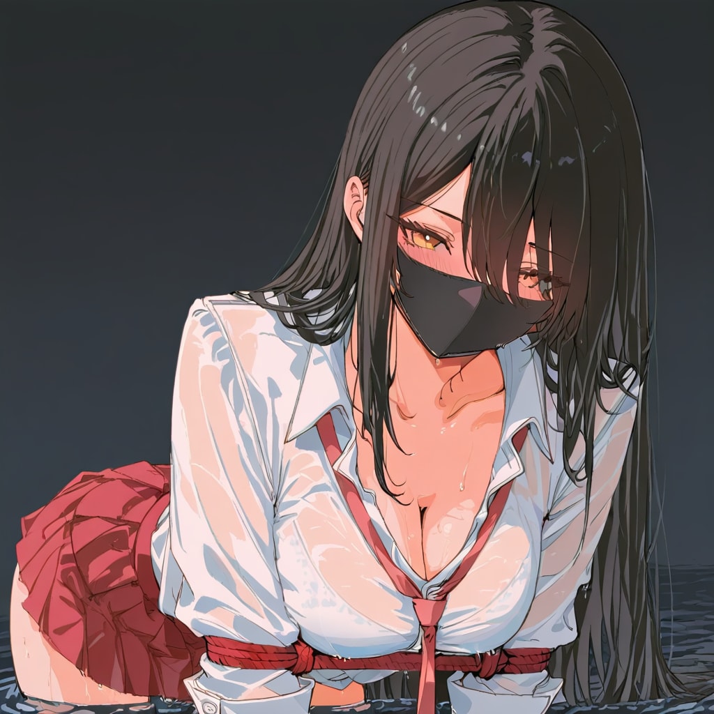 赤いスカートの女②