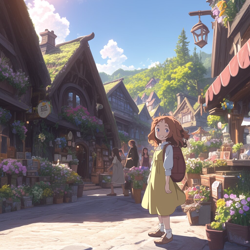 街の女の子 Girl in town