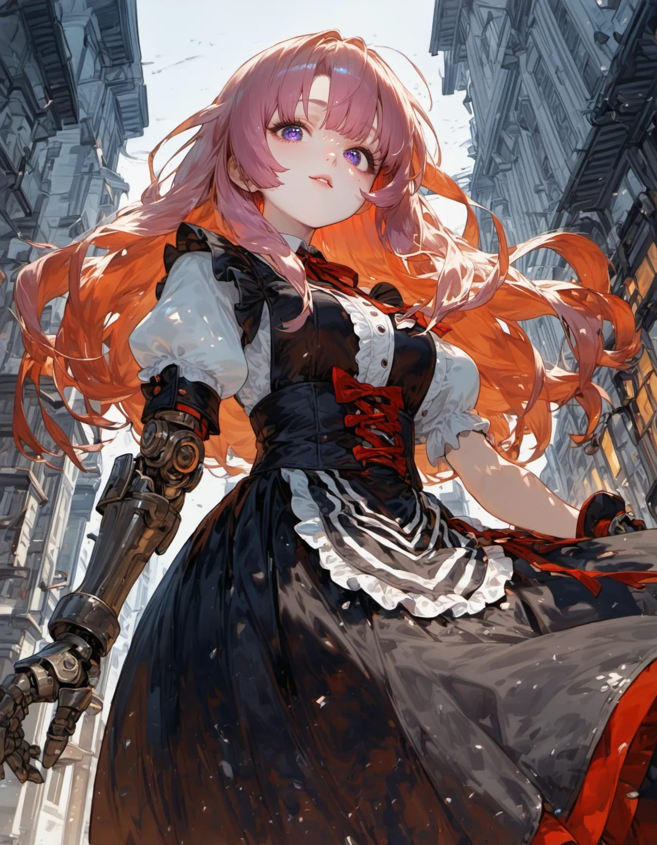 Clockwork Waltz on Stone Streets | の人気AIイラスト・グラビア