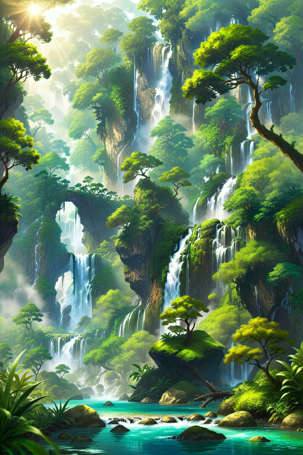 大河の源流 | の人気AIイラスト・グラビア